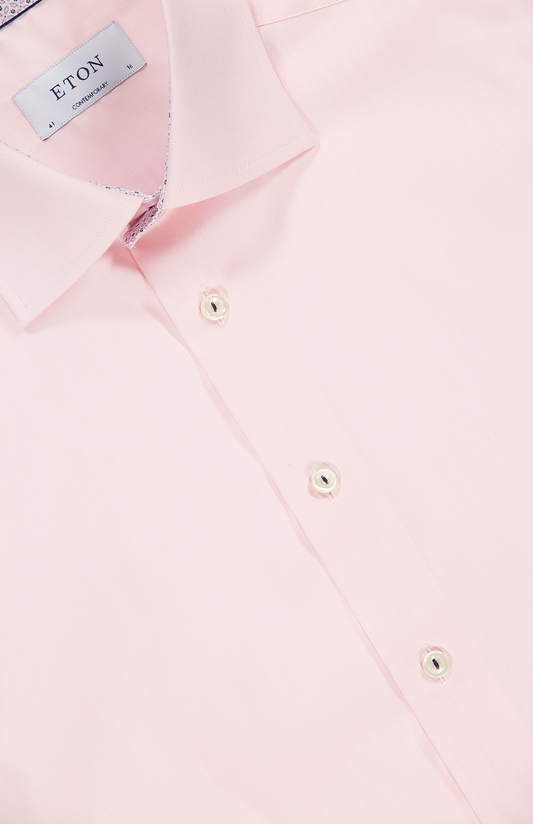 Geometric Effect Signature Twill Shirt (7166414946419)