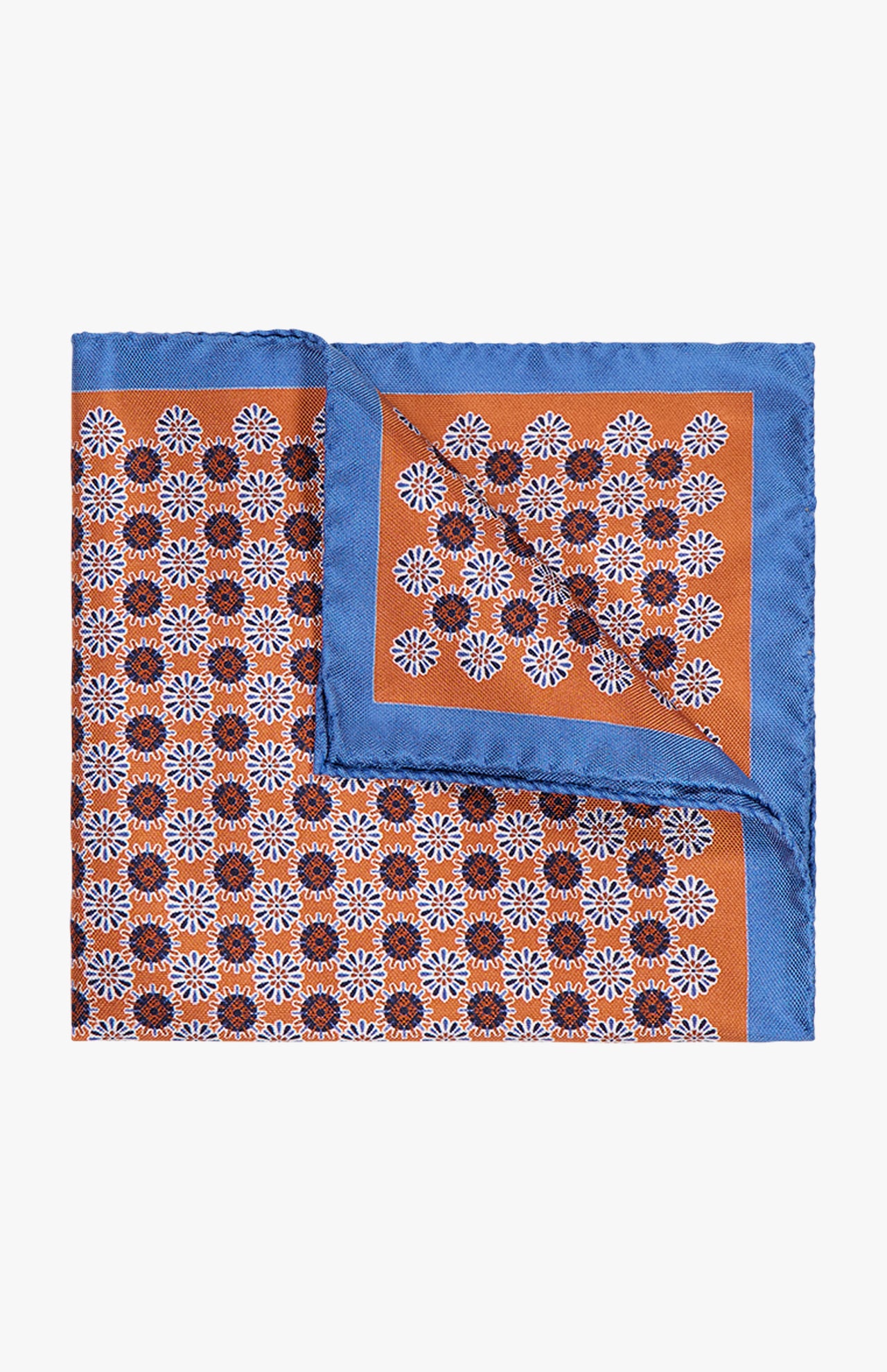 Geometric Silk Pocket Square (7755040915571)