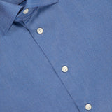 Melange Solid Cotton Tencel Lyocell Shirt (7755040784499)