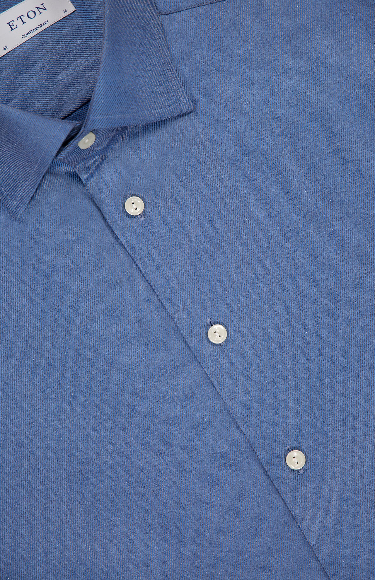 Melange Solid Cotton Tencel Lyocell Shirt (7755040817267)