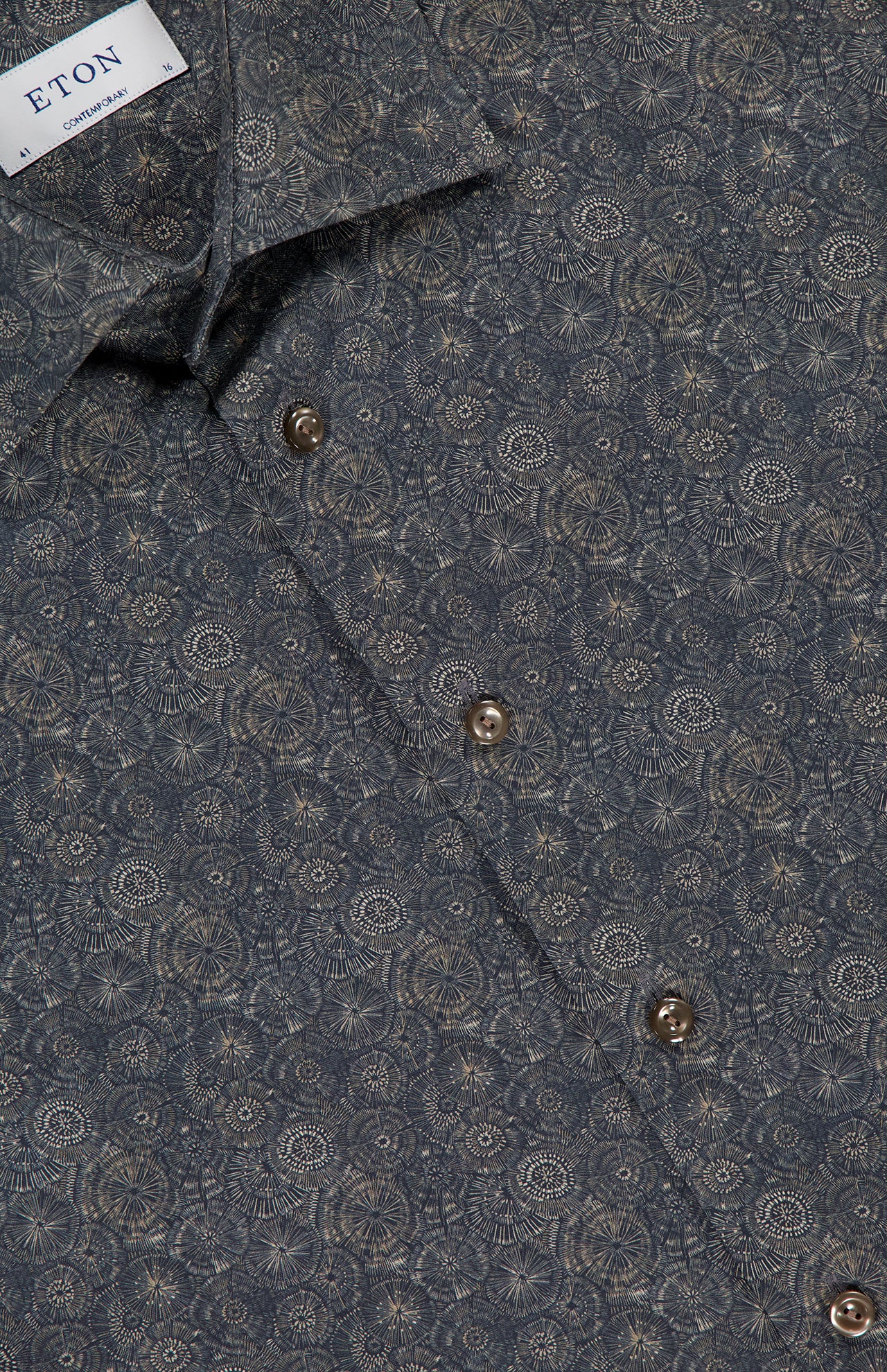 Motif Signature Twill Shirt (14621557883243)