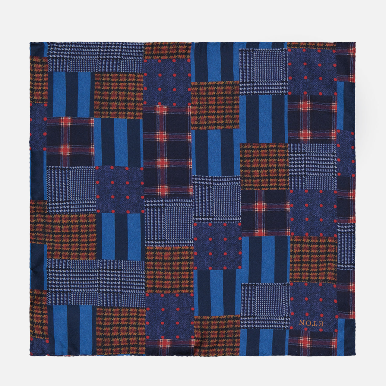 Patchwork Print Pocket Square (7166406951027)