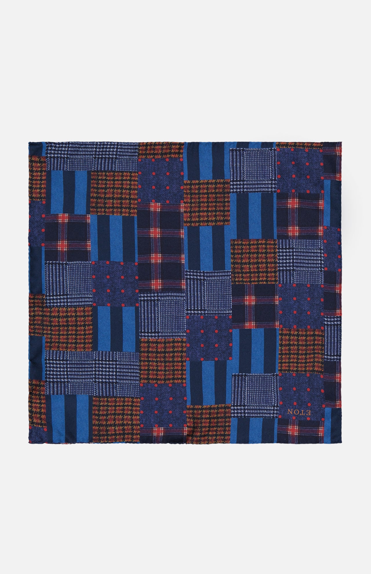 Patchwork Print Pocket Square (7166406951027)