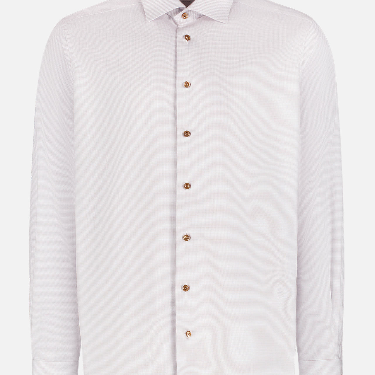 Semi Solid Cotton Tencel Lyocell Shirt (7755040161907)