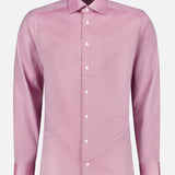 Semi Solid Signature Twill Shirt (7755040325747)