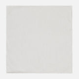 Signature Twill Pocket Square White (4584359526515)