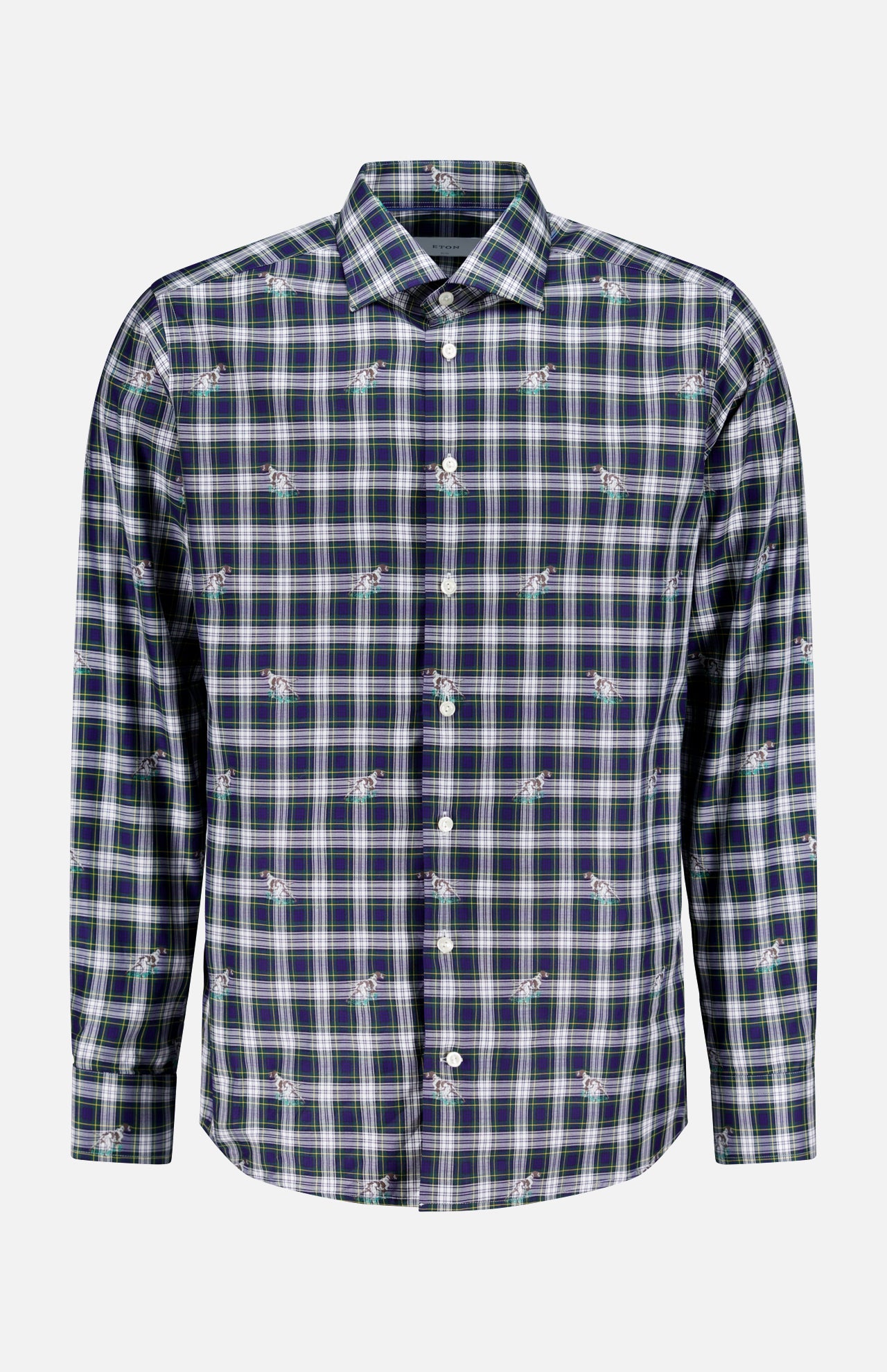 Slim Fit Bird Dog Fil Coupe Dress Shirt (14716394635627)