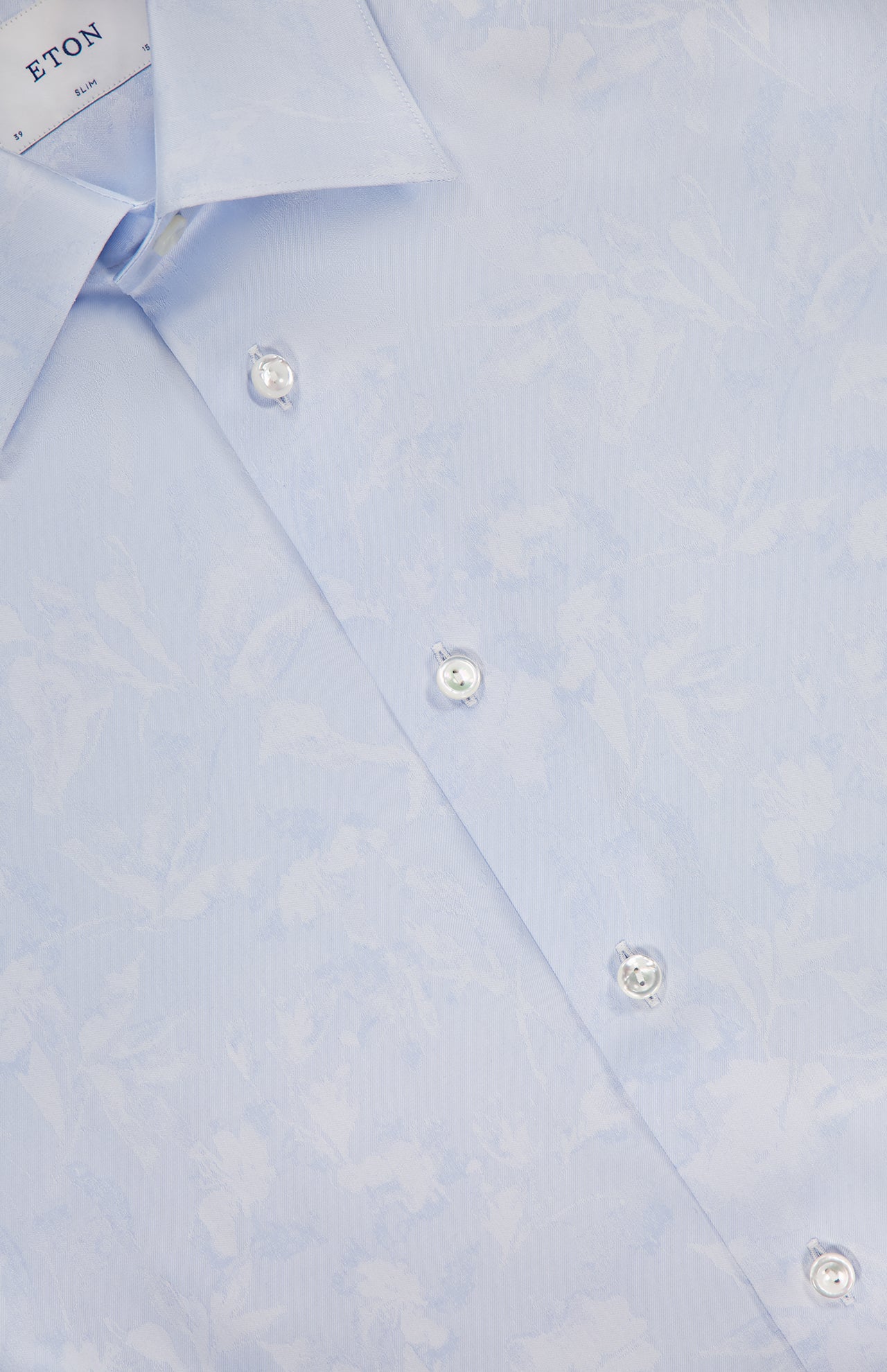 Slim Fit Floral Jacquard Dress Shirt (14628571840875)