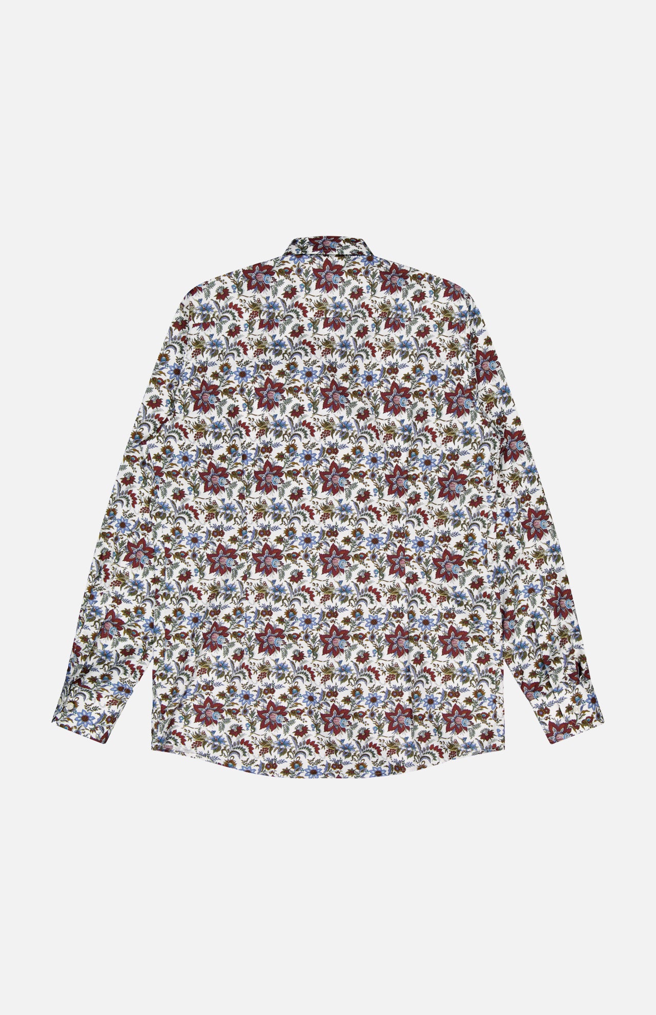 Slim Fit Floral Print Signature Twill Shirt (14716394111339)