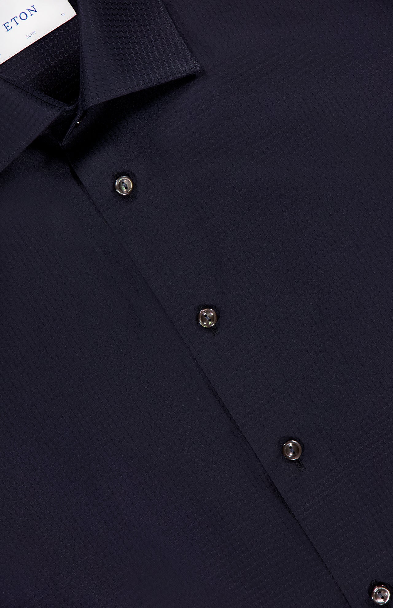 Slim Fit Semi Solid Dobby Shirt (14716394504555)