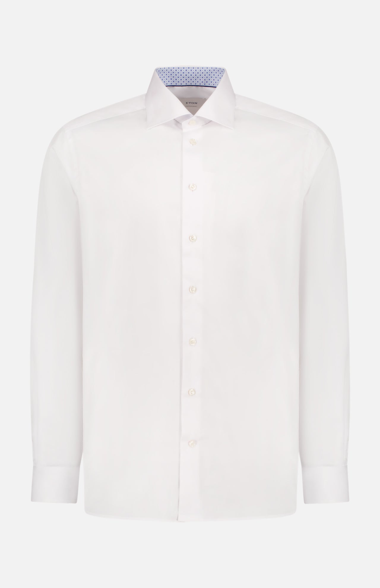 Slim Fit Signature Twill Geometric Effect Shirt (14628571251051)