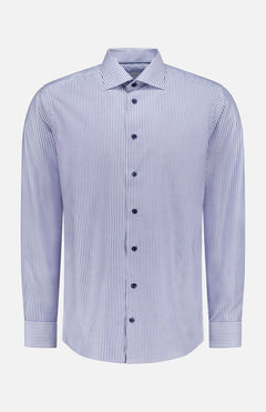ETONSlim Fit Striped Cotton TENCEL Lyocell ShirtA.K. Rikk's