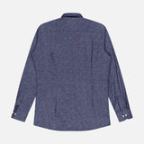 Slim Fit Tonal Ornamental Print Shirt (14716394045803)