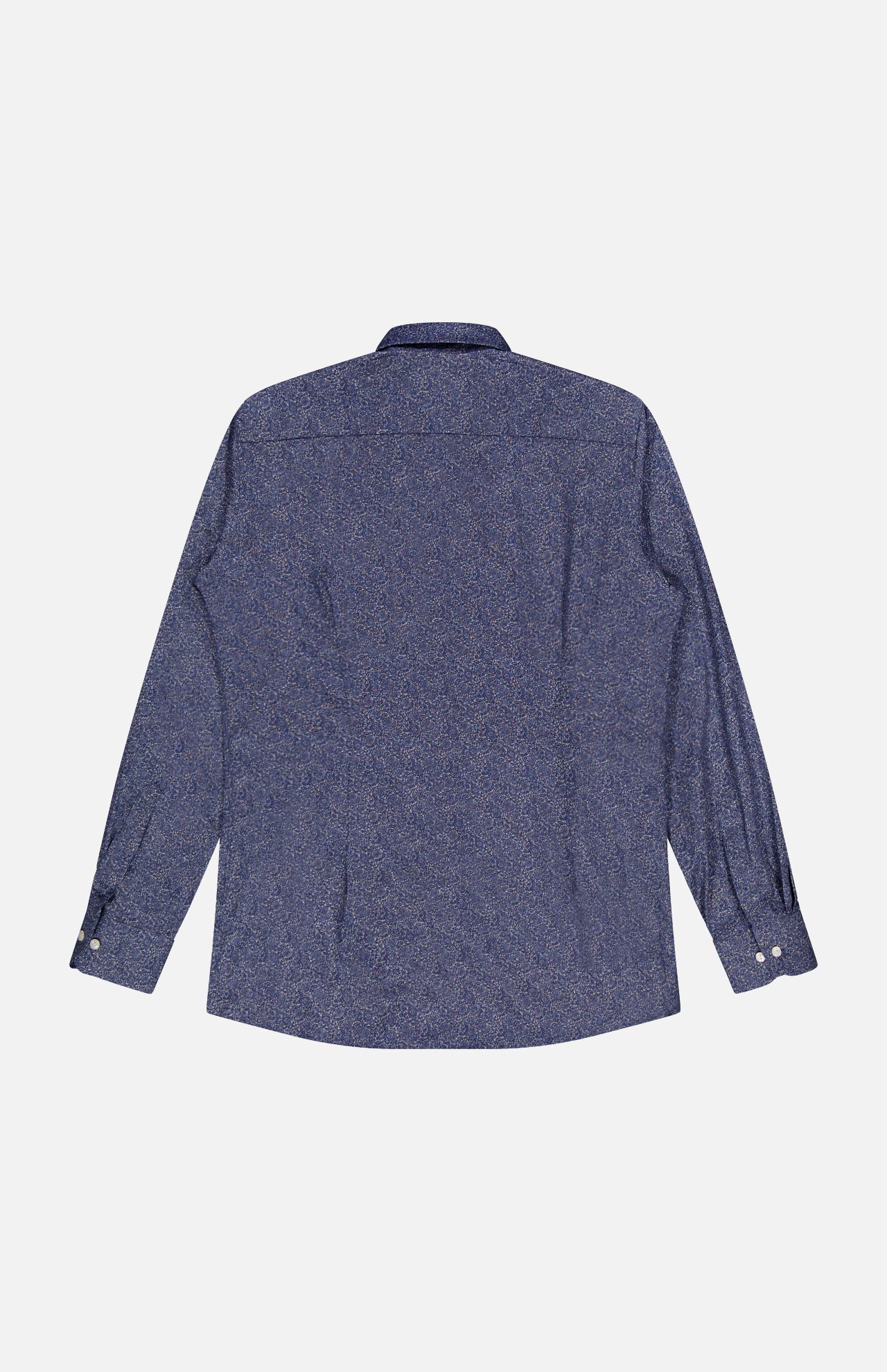 Slim Fit Tonal Ornamental Print Shirt (14716394045803)