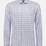 Light Blue Check King Twill Shirt (7569944313971)