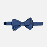 Zigzag Pattern Silk Bow Tie (7166407016563)