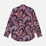 Paisley Print Long Sleeve Dress Shirt (14695692796267)