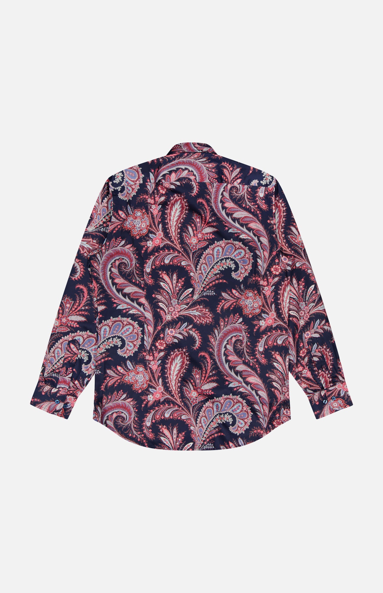 Paisley Print Long Sleeve Dress Shirt (14695692796267)