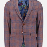Single-breasted Plaid Jersey Sportcoat (14695692566891)