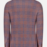 Single-breasted Plaid Jersey Sportcoat (14695692566891)