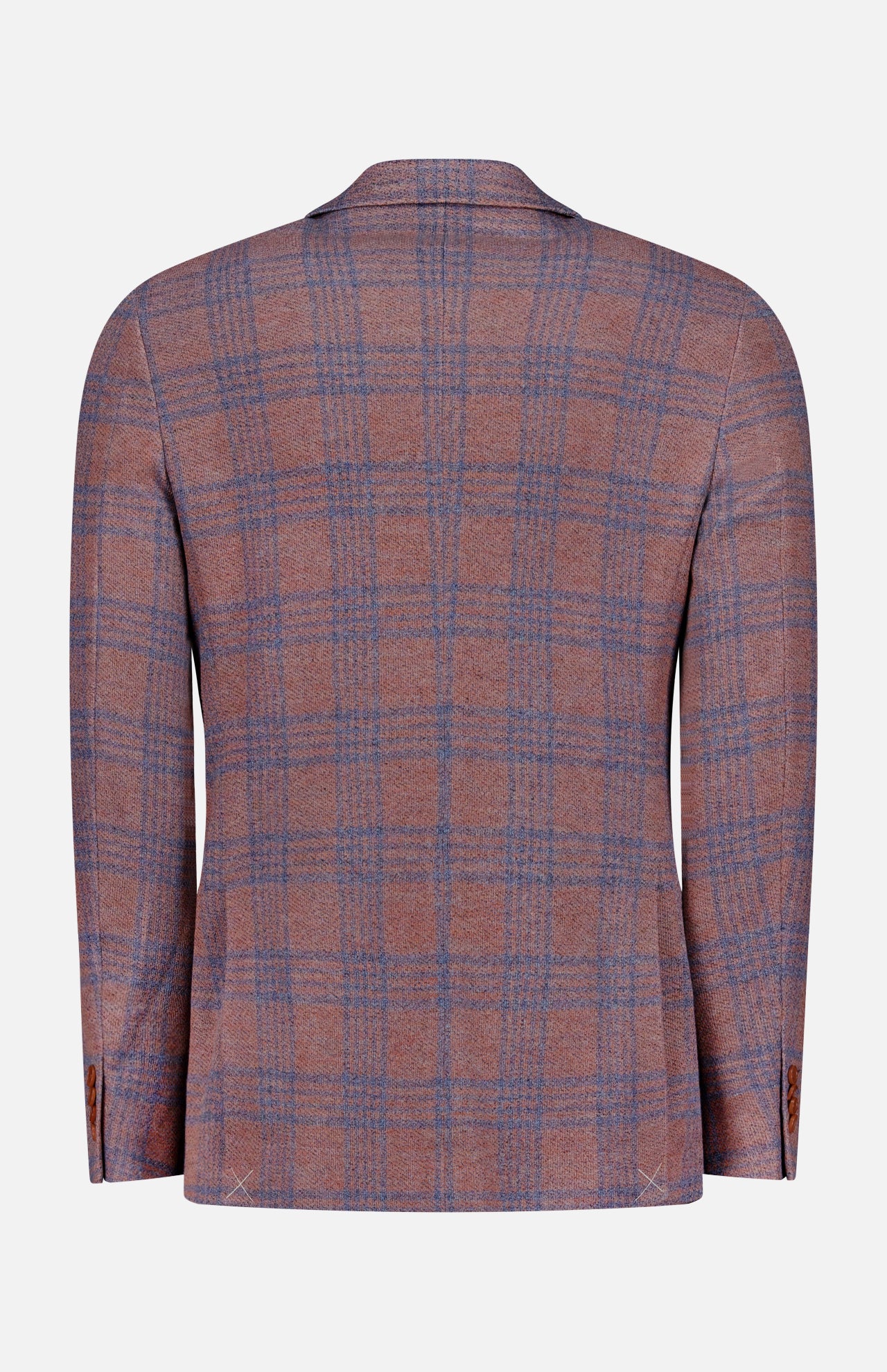 Single-breasted Plaid Jersey Sportcoat (14695692566891)