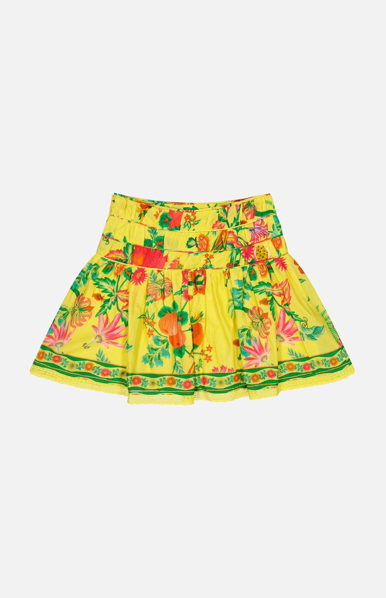 Delicate Fruit Garden Mini Skirt (7482912964723)