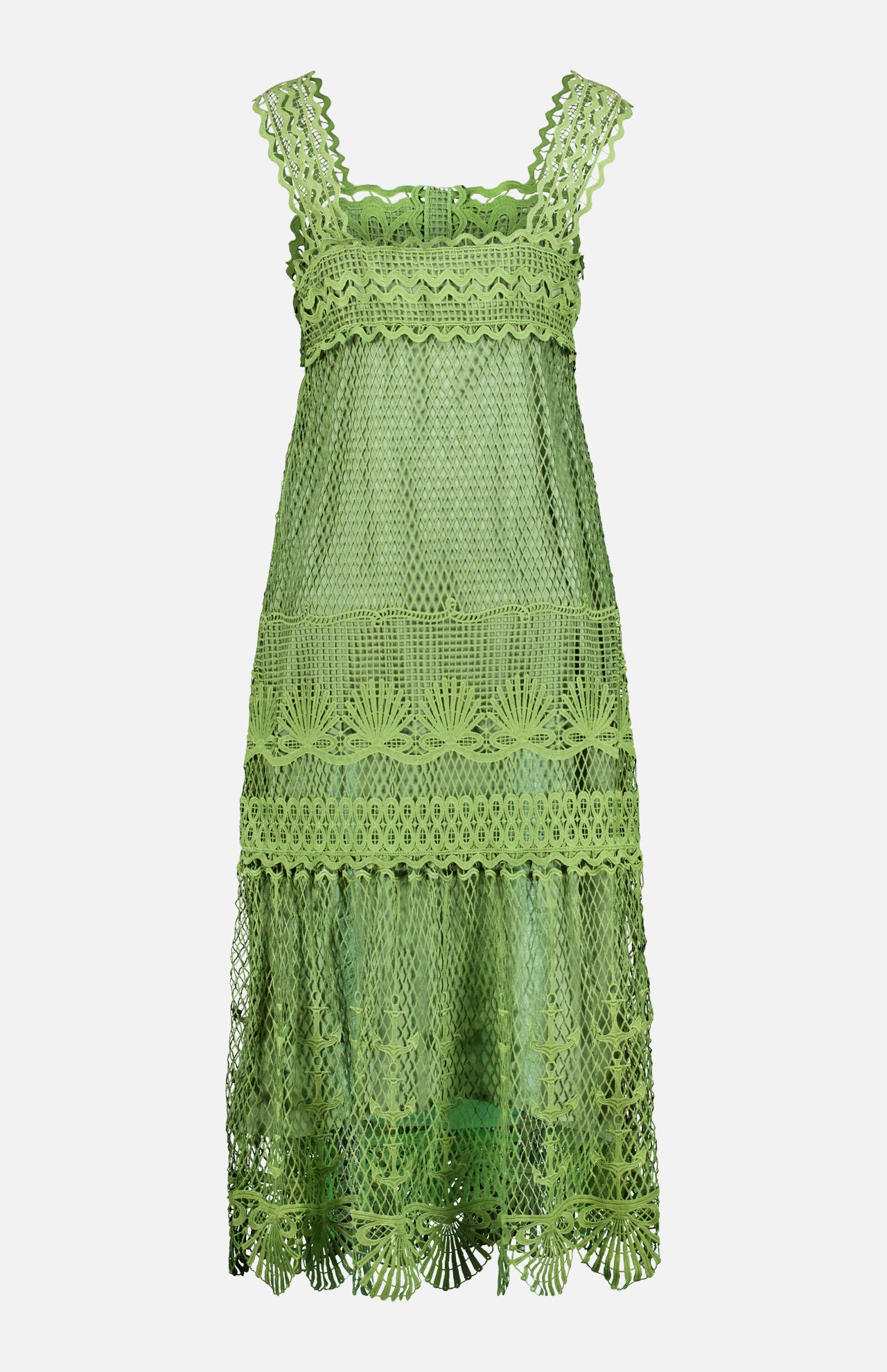 Guipure Lace Maxi Dress
