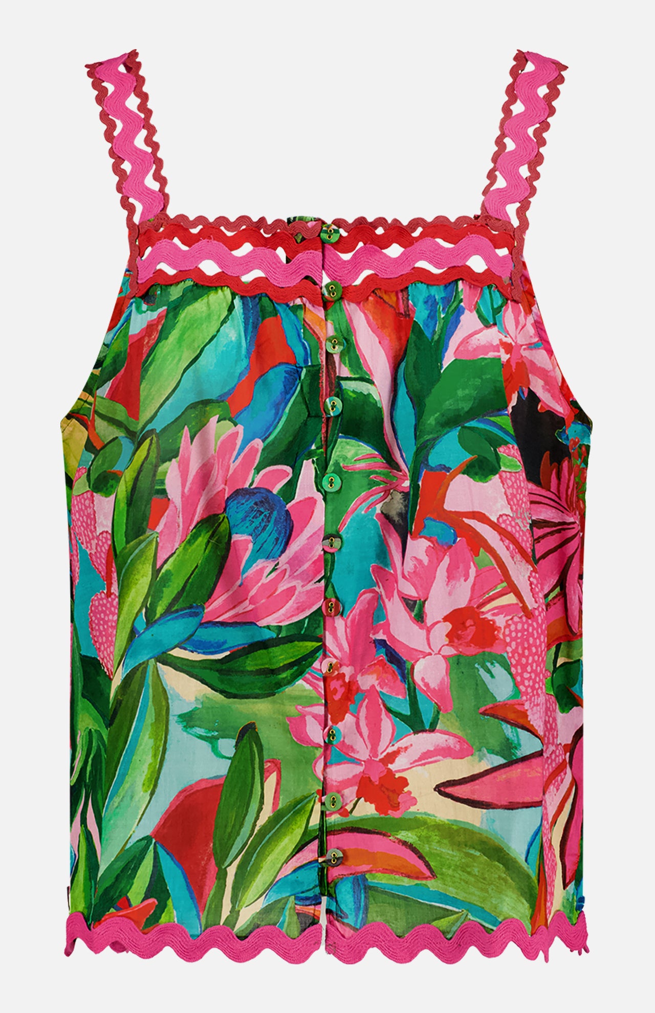 Jardin De Reve Sleeveless Blouse (7725246546035)