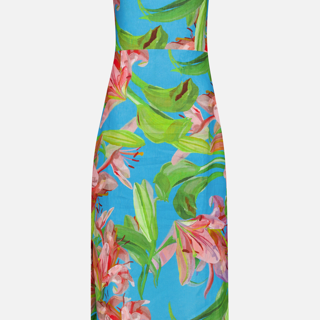 One Shoulder Midi Dress (14675352748395)