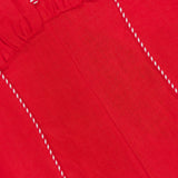 Straight Neckline Short Sleeve Mini Jumpsuit (7725246775411)