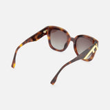 Fendi Square Brown Tortoiseshell Sunglasses (14687114920299)