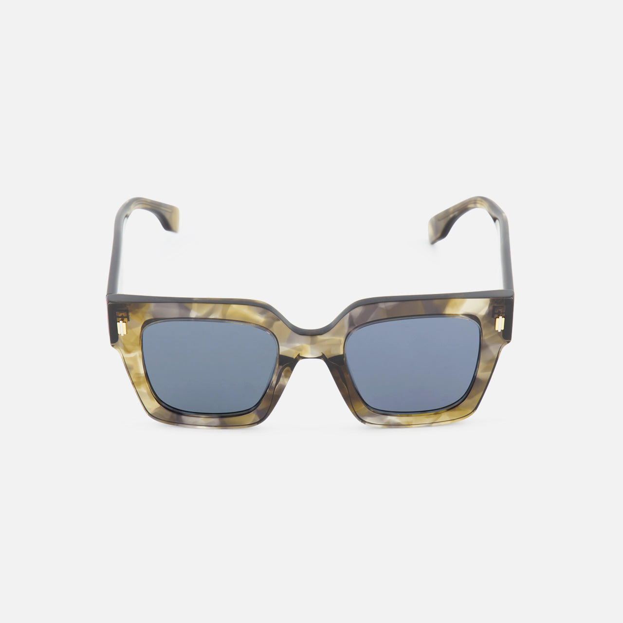 Fendi Square Tan Tortoiseshell Sunglasses (14687114985835)