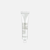 A silver tube of FLAMINGO ESTATE's Jasmine Damask Rose Rich Cream with a screw cap stands upright on a white background. The tube shows printed text and symbols, likely listing ingredients and usage instructions.