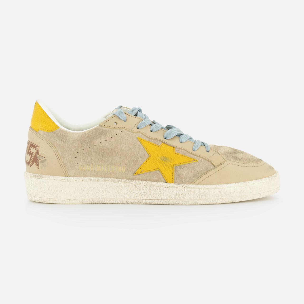 Ballstar Suede Printed Leather Star Sneaker (14698340221291)