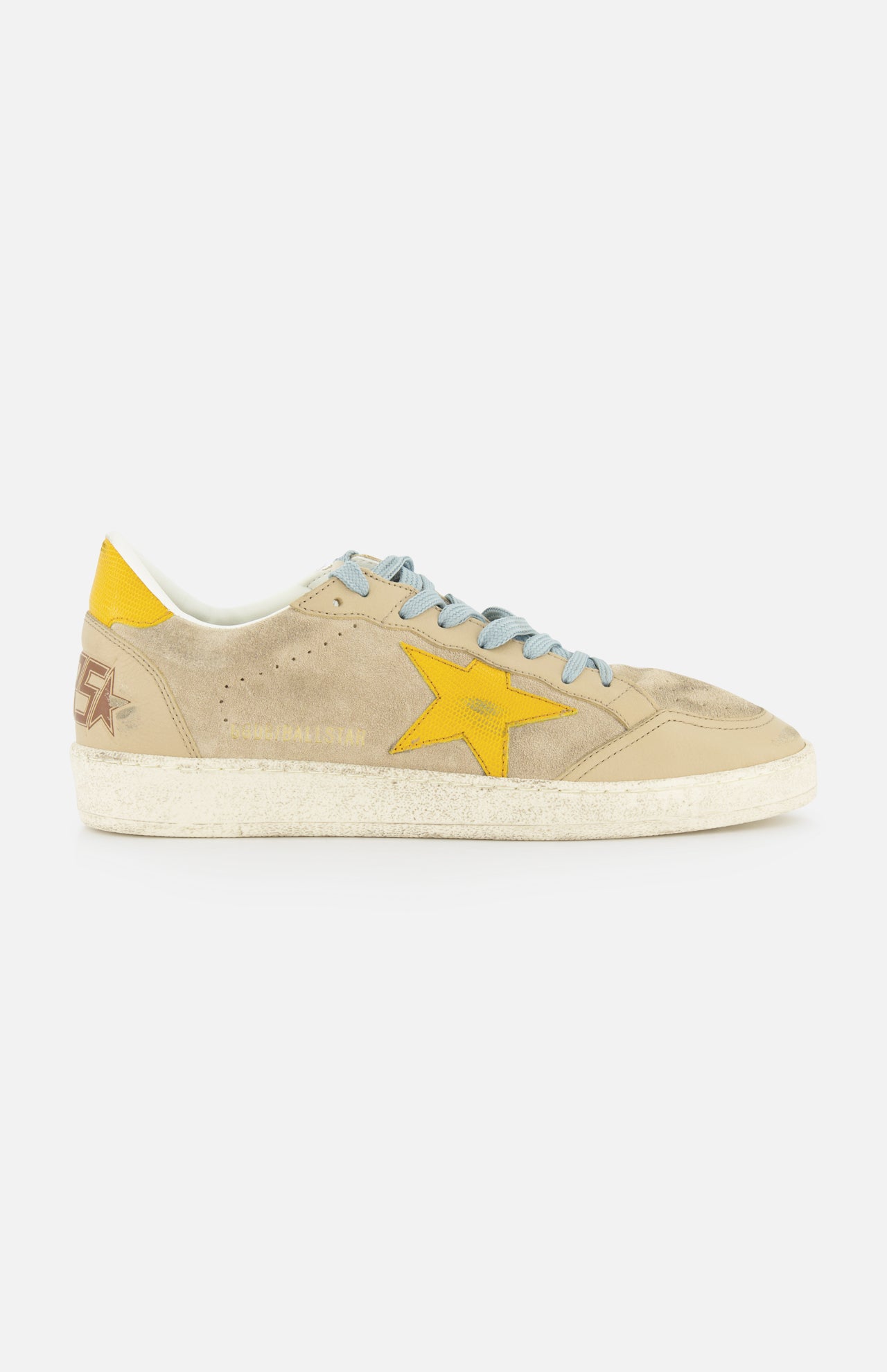 Ballstar Suede Printed Leather Star Sneaker (14698340221291)