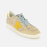 Ballstar Suede Printed Leather Star Sneaker (14698340221291)