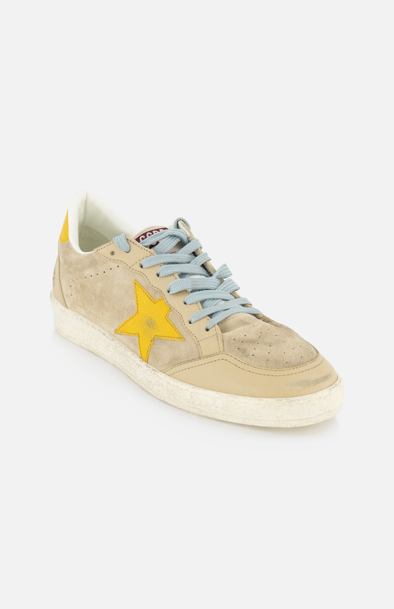 Ballstar Suede Printed Leather Star Sneaker (14698340221291)