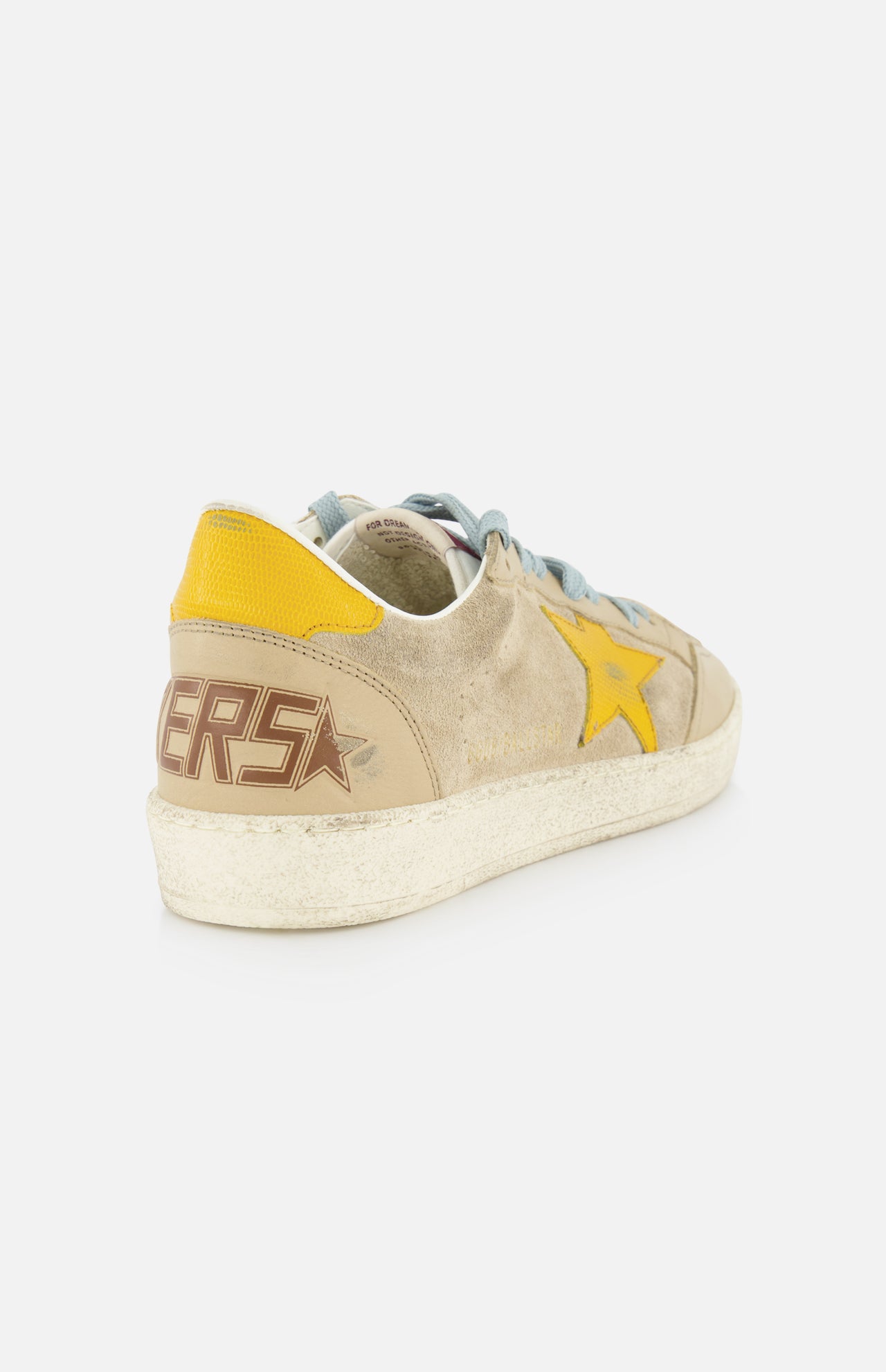 Ballstar Suede Printed Leather Star Sneaker (14698340221291)
