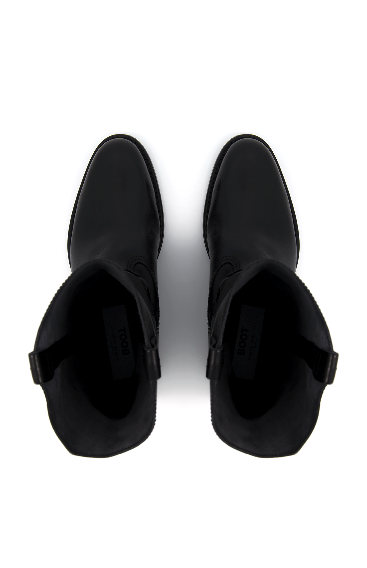 Biker Leather Upper Boot (7162956644467)