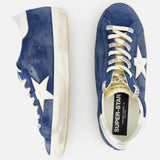 Super-Star Suede Upper And Star Laminated Sneaker (14698340352363)