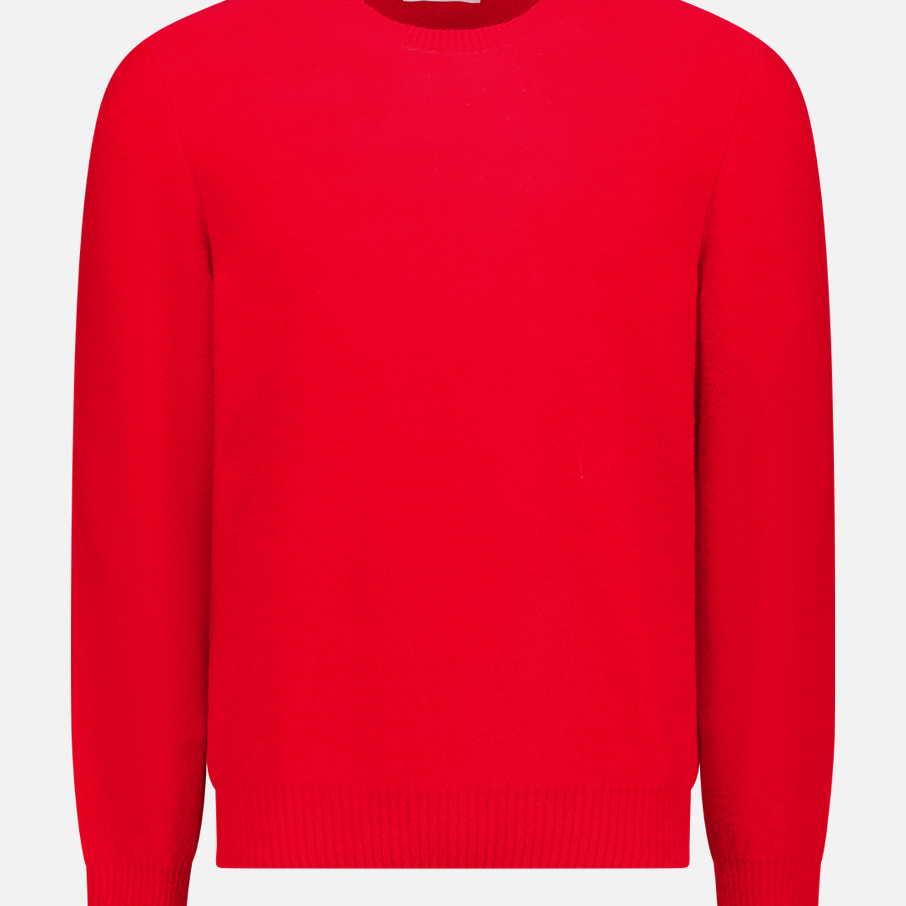 Crewneck Bouclè Sweater (7669934293107)