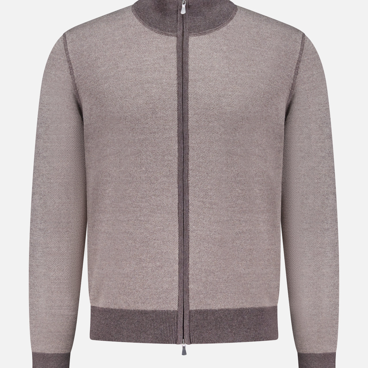 GRAN SASSOFull Zip Wool SweaterA.K. Rikk's