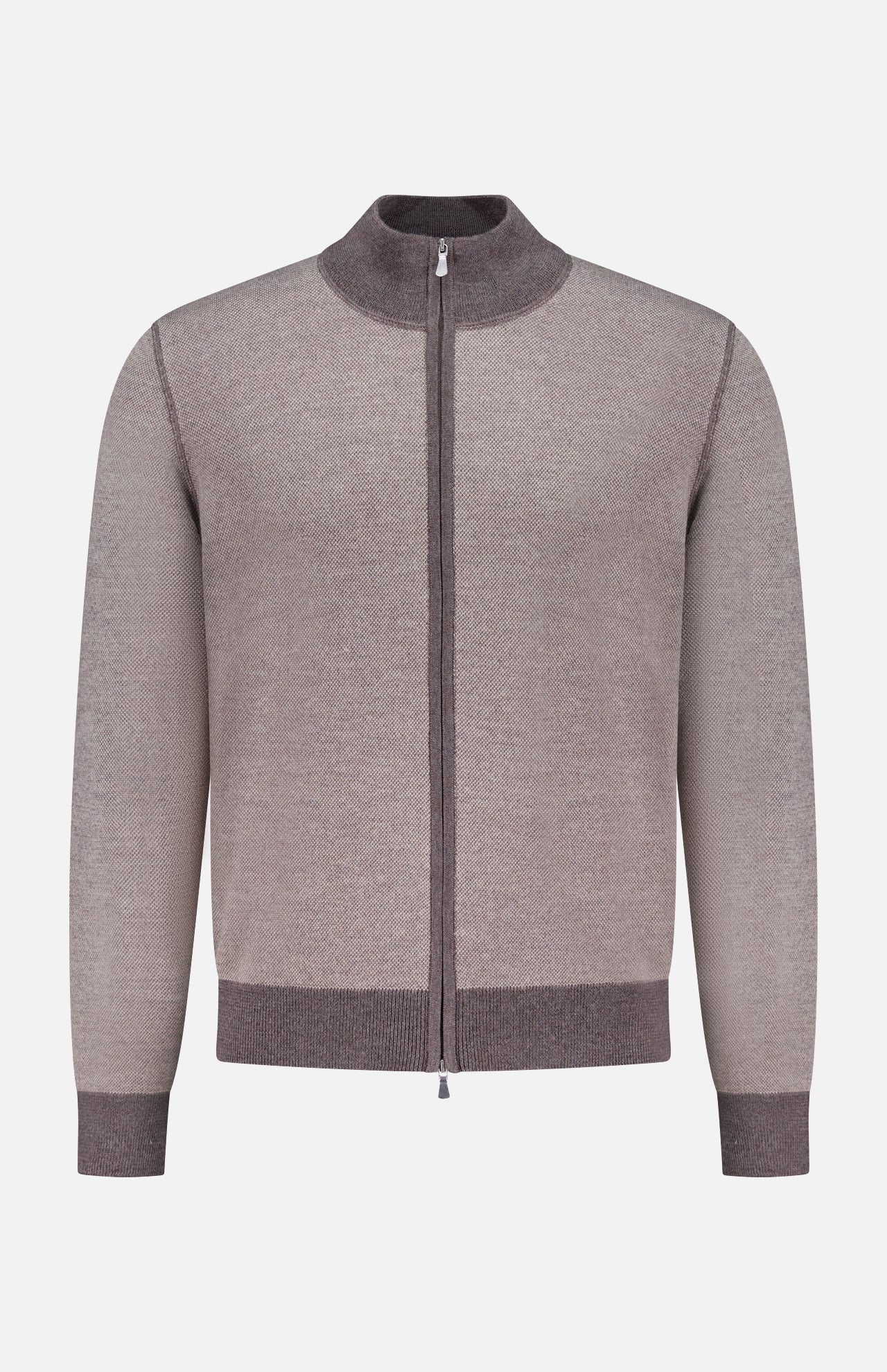 GRAN SASSOFull Zip Wool SweaterA.K. Rikk's