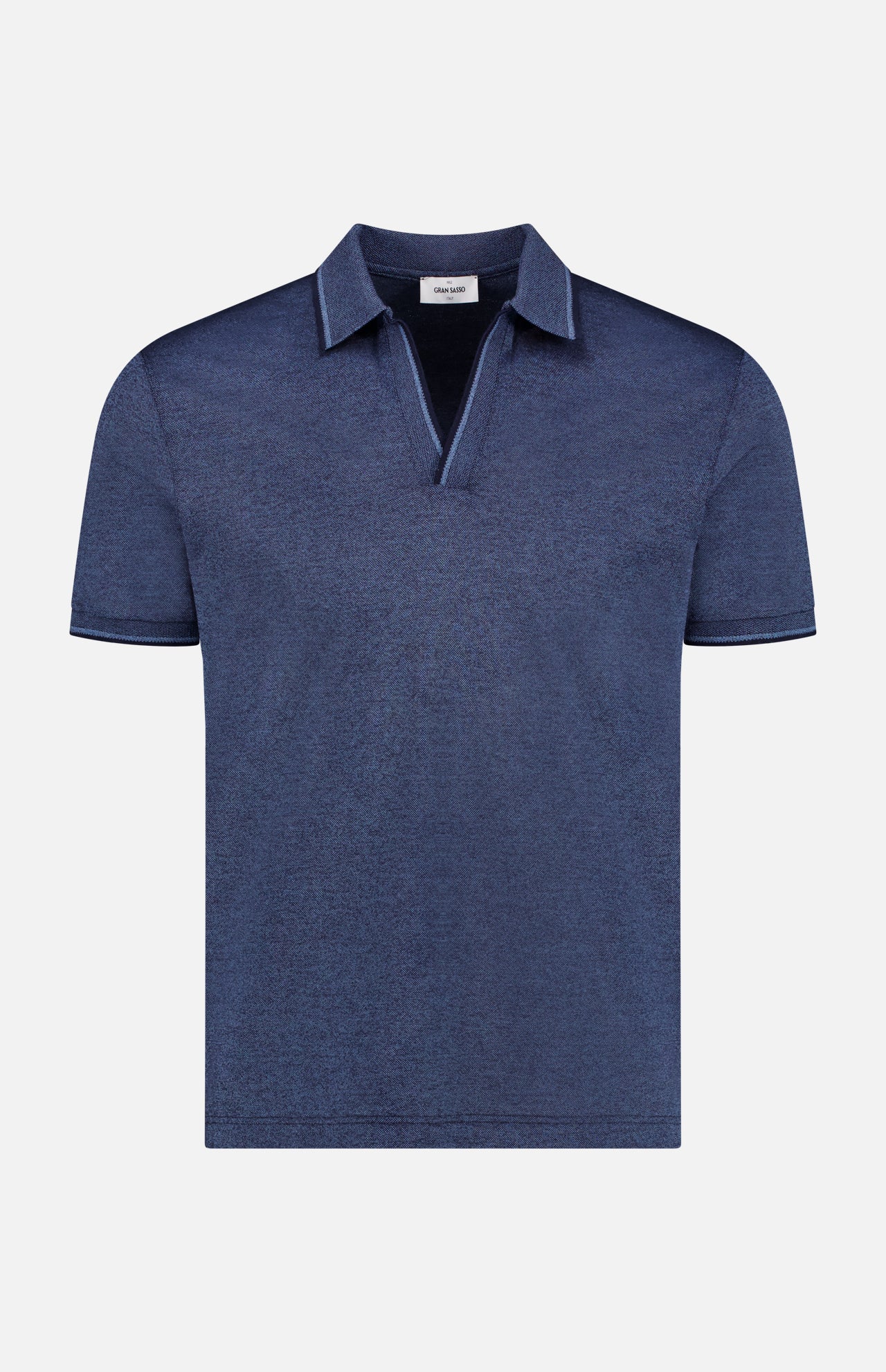 Johnny Collar w/ Panel Tipping Polo (14650187350379)