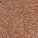 Close-up of the Speckled Crewneck Sweater in rust orange by GRAN SASSO, featuring a textured finish and visible white brand label—an ideal transitional addition to your wardrobe.