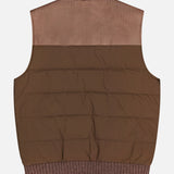 Mixed Material Puffer Vest (14710258663787)