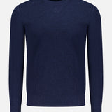 Ribbed Wool Crewneck Sweater