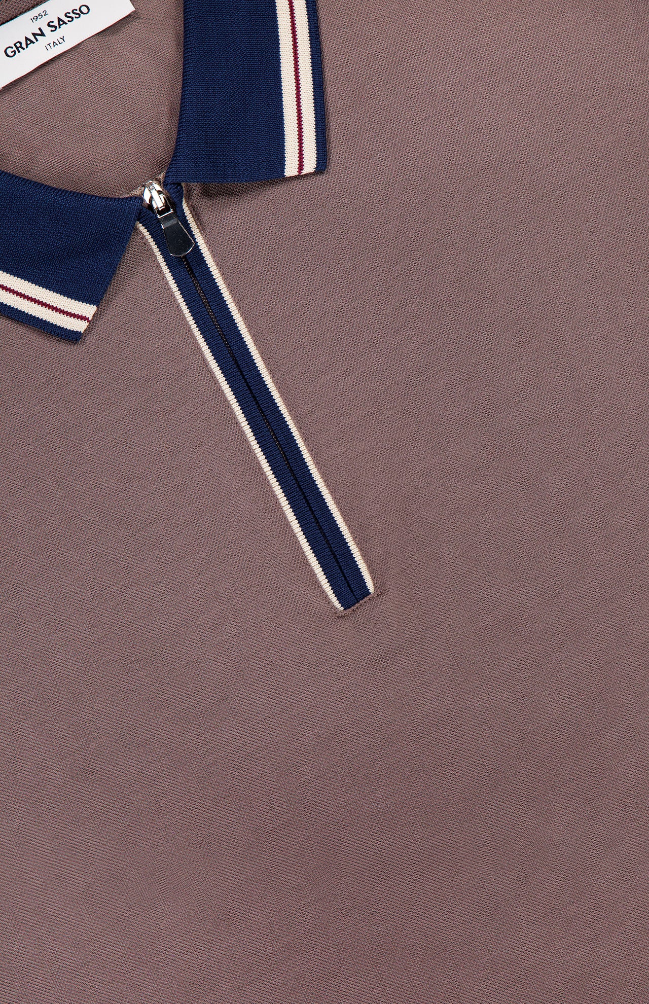 Tennis Zip Collar Polo Shirt (14650187219307)