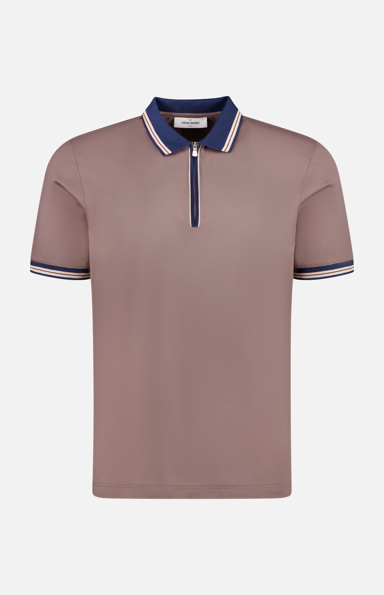 Tennis Zip Collar Polo Shirt (14650187219307)
