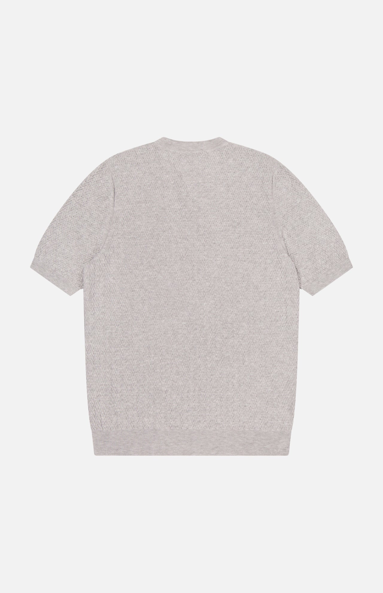 Zig Zag Stitch Crew SS Sweater (14650187055467)
